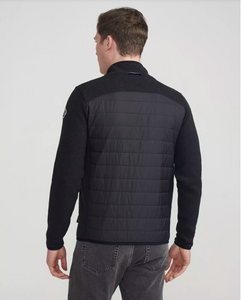 Holebrook Sweden | Peder FullZip WP | Black Melange