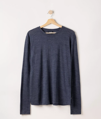 Holebrook Sweden | Ulrik Long Sleeve | Navy Melange