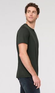 DU/ER | PurePima Only Tee | Evergreen