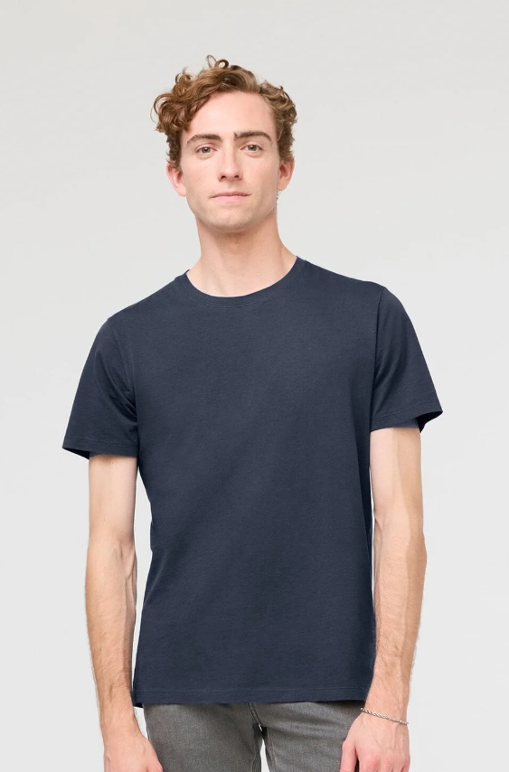 DU/ER | PurePima Only Tee | Navy