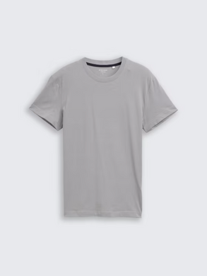 Tom Tailor | Fitted Basic T-Shirt | Formal Grey