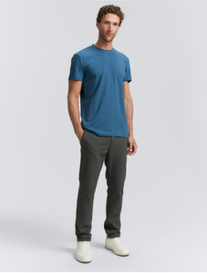 Tom Tailor | Fitted Basic T-Shirt | Real Teal Blue