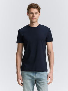Tom Tailor | Fitted Basic T-Shirt | Sky Captain Blue