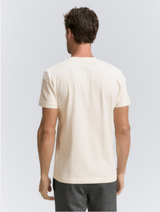 Tom Tailor | Fitted Basic T-Shirt | Gardenia White