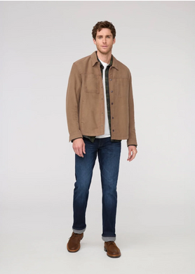DU/ER | No Sweat Moleskin Jacket | Dark Walnut
