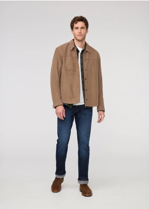 DU/ER | No Sweat Moleskin Jacket | Dark Walnut