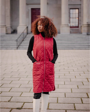 Load image into Gallery viewer, MERNINI | THE LONG LINER | Merlot Red