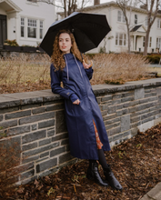 Load image into Gallery viewer, MERNINI | THE PETITE RAINCOAT | Midnight Blue
