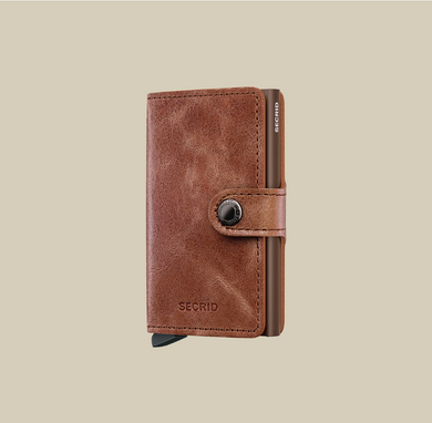 Secrid | MiniWallet | Vintage Cognac/Brown