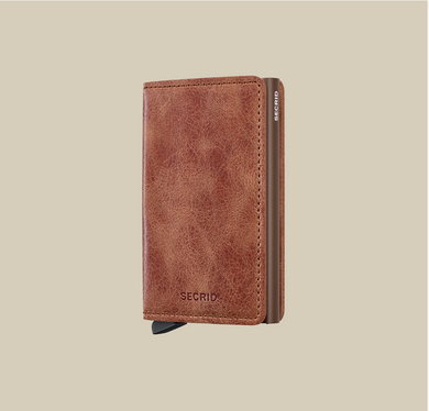 Secrid | SlimWallet | Vintage Cognac/Brown