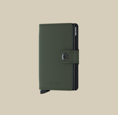 Secrid | MiniWallet | Matte Green/Black