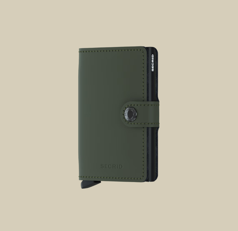 Secrid | MiniWallet | Matte Green/Black
