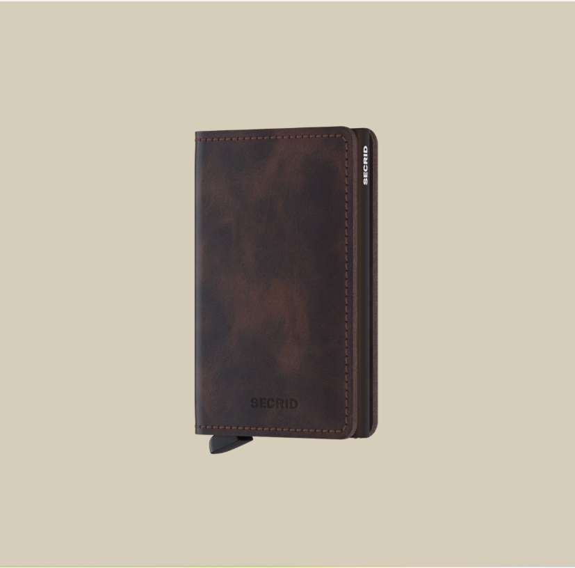 Secrid | SlimWallet | Vintage Chocolate