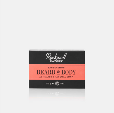 Rockwell | Beard and Body Charcoal Soap