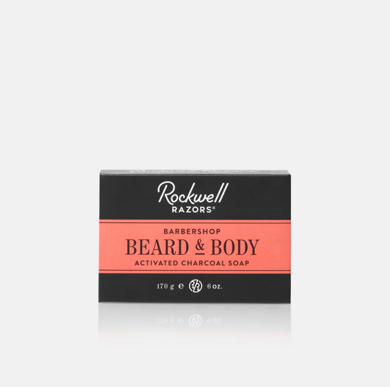 Rockwell | Beard and Body Charcoal Soap