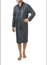 Load image into Gallery viewer, Morgenstern | Men&#39;s Bathrobe/Dressing Gown| Ken-Navy