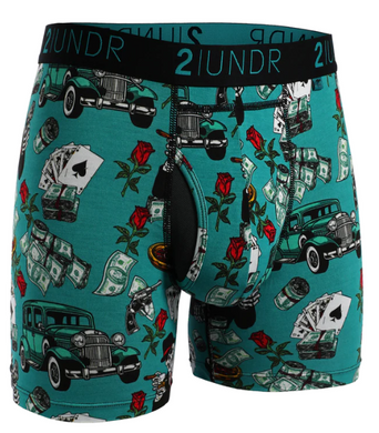 2 UNDR | Swing Shift Printed Trunk | Mobsters