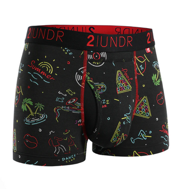 2 UNDR | Swing Shift Printed Boxer Brief | Vegas Baby