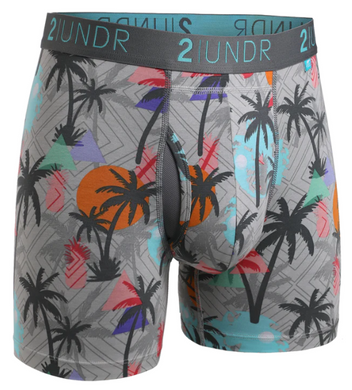 2 UNDR | Swing Shift Printed Boxer Brief | La Quinta