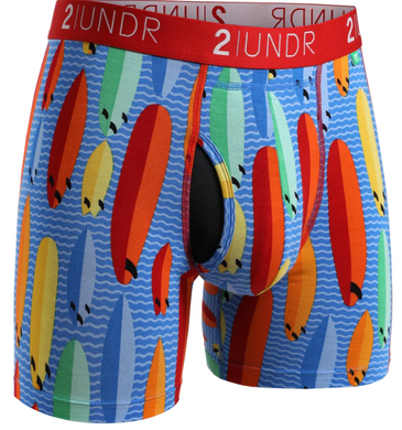 2 UNDR | Swing Shift Printed Boxer Brief | Surf Shop