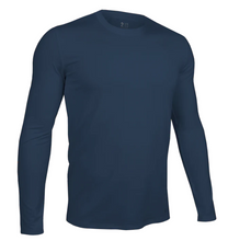 Load image into Gallery viewer, 2 UNDR| LS Luxury Crew Tee | Pacific Navy