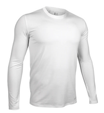Load image into Gallery viewer, 2 UNDR| LS Luxury Crew Tee | White