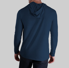 Load image into Gallery viewer, 2 UNDR| LS Hooded Tee | Pacific Navy