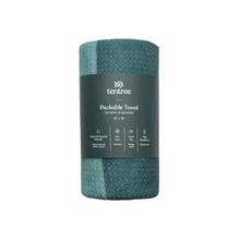 Load image into Gallery viewer, Tentree | Brohm Packable Towel | Tidal Teal/Lake Life