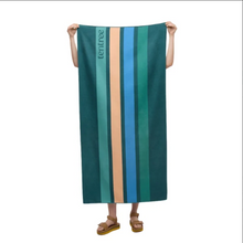 Load image into Gallery viewer, Tentree | Brohm Packable Towel | Tidal Teal/Lake Life