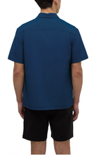 Load image into Gallery viewer, Tentree | Short Sleeve Hurst Shirt M | Nightfall Blue
