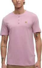 Load image into Gallery viewer, Tentree | Baker Henley Shirt M | Pink Sand