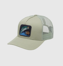 Load image into Gallery viewer, Tentree |Altitude Lake Logo Trucker Hat| Light Moss/Fish
