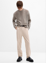Load image into Gallery viewer, Kuwalla | Linen Double Pleated Pants| Natural