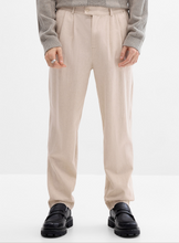 Load image into Gallery viewer, Kuwalla | Linen Double Pleated Pants| Natural