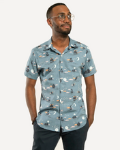 Load image into Gallery viewer, 18 WAITS | SS Dylan Shirt | Offshore Shadow Dream