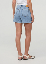 Load image into Gallery viewer, DU/ER | Performance Denim Lite Wrap Skort | Women's Collection | Light Stone