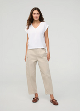 Load image into Gallery viewer, DU/ER | PurePima Dolman V-Neck | Women's Collection | White