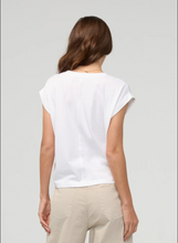Load image into Gallery viewer, DU/ER | PurePima Dolman V-Neck | Women's Collection | White