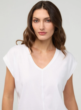 Load image into Gallery viewer, DU/ER | PurePima Dolman V-Neck | Women's Collection | White