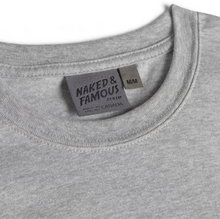 Load image into Gallery viewer, Naked &amp; Famous | Circular Knit T-Shirt | Heather Grey