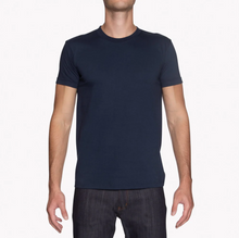 Load image into Gallery viewer, Naked &amp; Famous | Circular Knit T-Shirt | Solid Navy