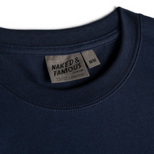 Load image into Gallery viewer, Naked &amp; Famous | Circular Knit T-Shirt | Solid Navy