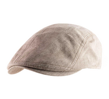 Load image into Gallery viewer, Gottmann Hats | Jackson Linen Ivy Cap| Taupe