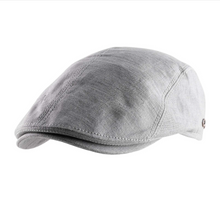 Load image into Gallery viewer, Gottmann Hats | Jackson Linen Ivy Cap| Grey