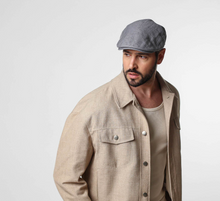Load image into Gallery viewer, Gottmann Hats | Jackson Linen Ivy Cap| Grey