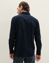 Load image into Gallery viewer, Tom Tailor | Cotton Linen Shirt LS | Black