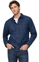 Load image into Gallery viewer, DU/ER | Performance Denim| lite 2-Pocket Shirt| Dark Stone