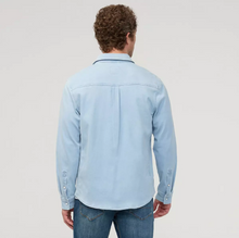 Load image into Gallery viewer, DU/ER | Performance Denim| lite 2-Pocket Shirt| Dune Blue