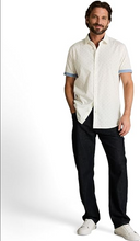 Load image into Gallery viewer, Tom Tailor| Fitted Printed shirt | Men's Collection  |  White