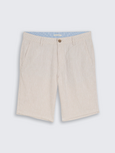 Load image into Gallery viewer, Tom Tailor | Regular Cotton Linen Chino Shorts| Beige Stripe